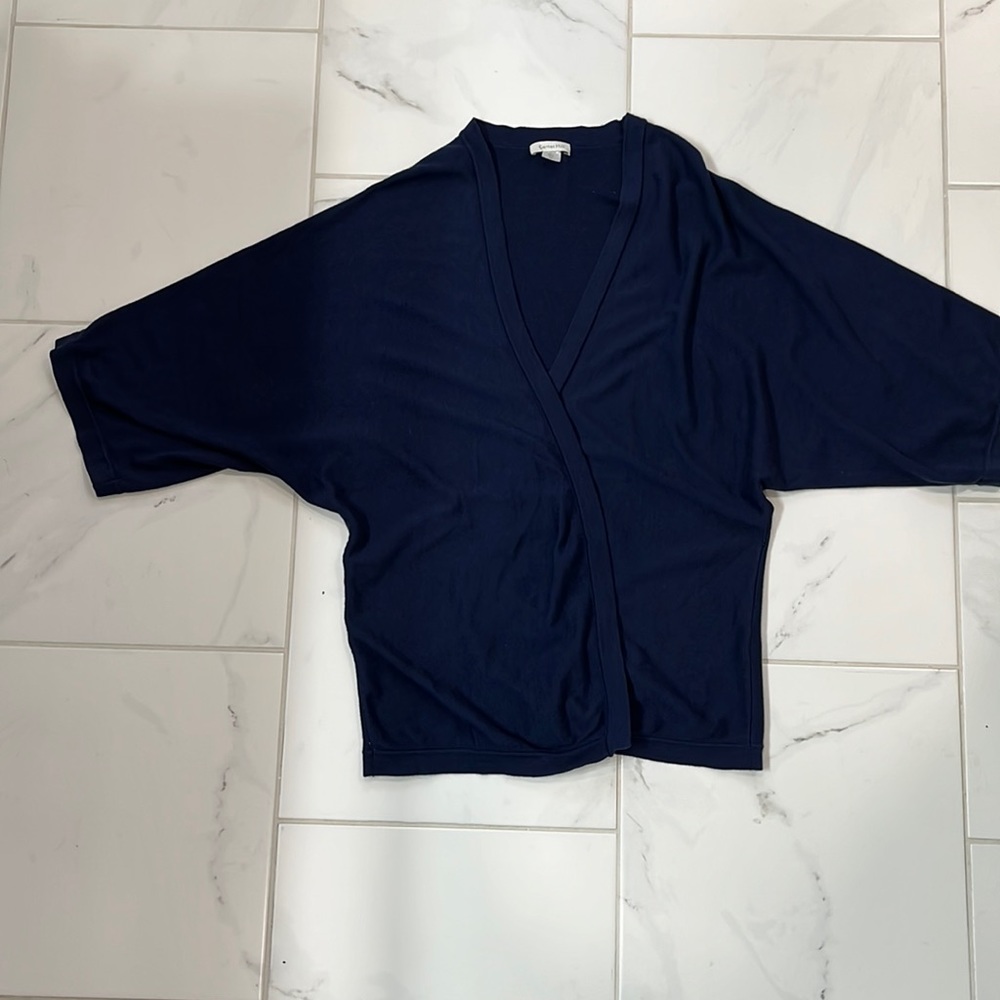 Garnet Hill Silk Blend Cardigan